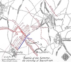 flers courcelette map200