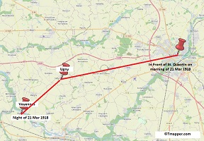 2nd 6th map 21 mar 1918 200