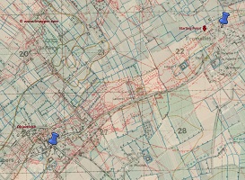 aubers ridge map200
