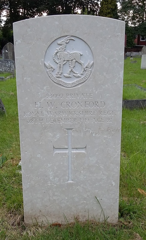 grave for hw croxford