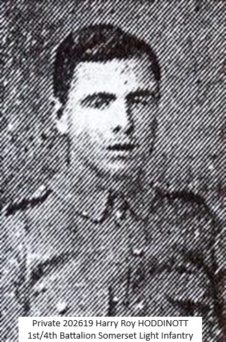 Private Harry Roy Hoddinott