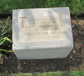 Pvt Prickett CWGC grave150