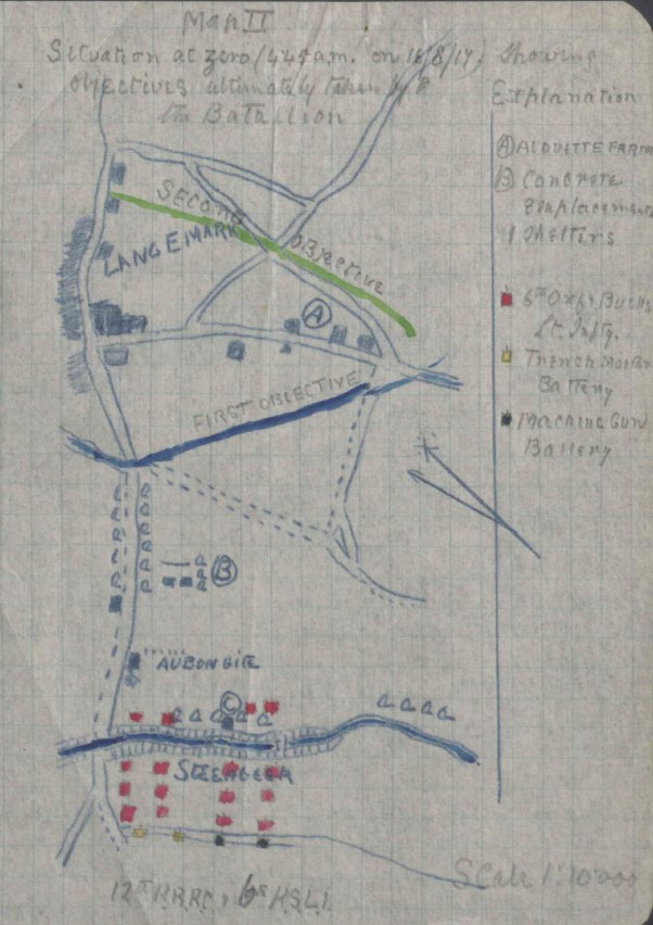 Map for Langemark 1