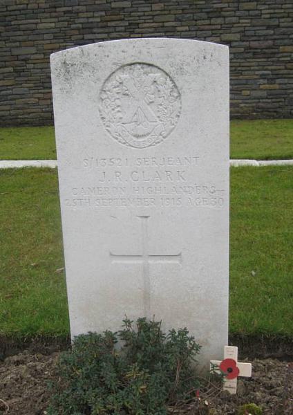 grave for jr clark