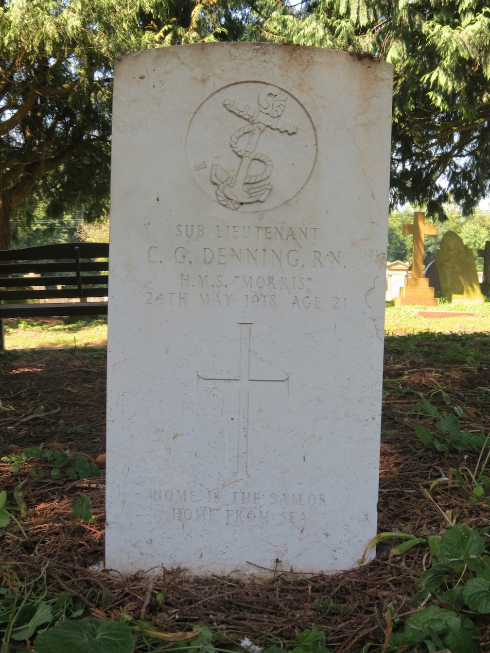 Grave for cg denning