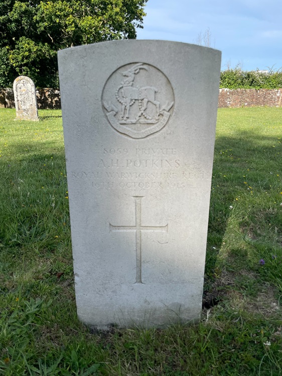 grave for ah potkins