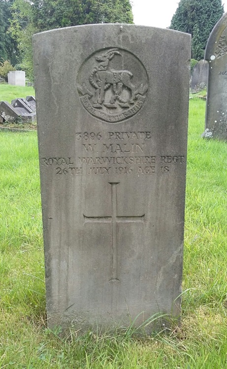 grave for w malin
